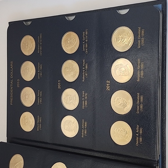 Whitman Publishing 2007-2016 Presidential Dollars Complete Set 39 Coins - Picture 4 of 11